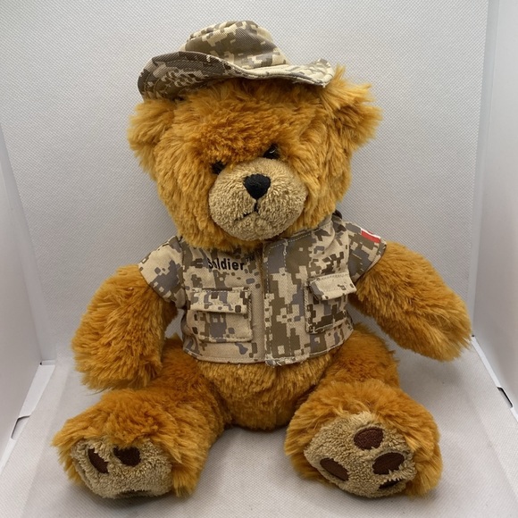 Military Teddy Bear Camouflage Soldier Canada Flag Creature Comfort Plus… - Picture 13 of 13